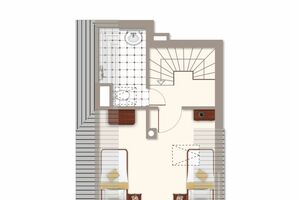 Grundriss DG mit Gäste WC